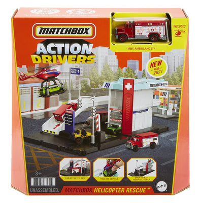 HWGVY83 MatchBox Helicopter Rescue
