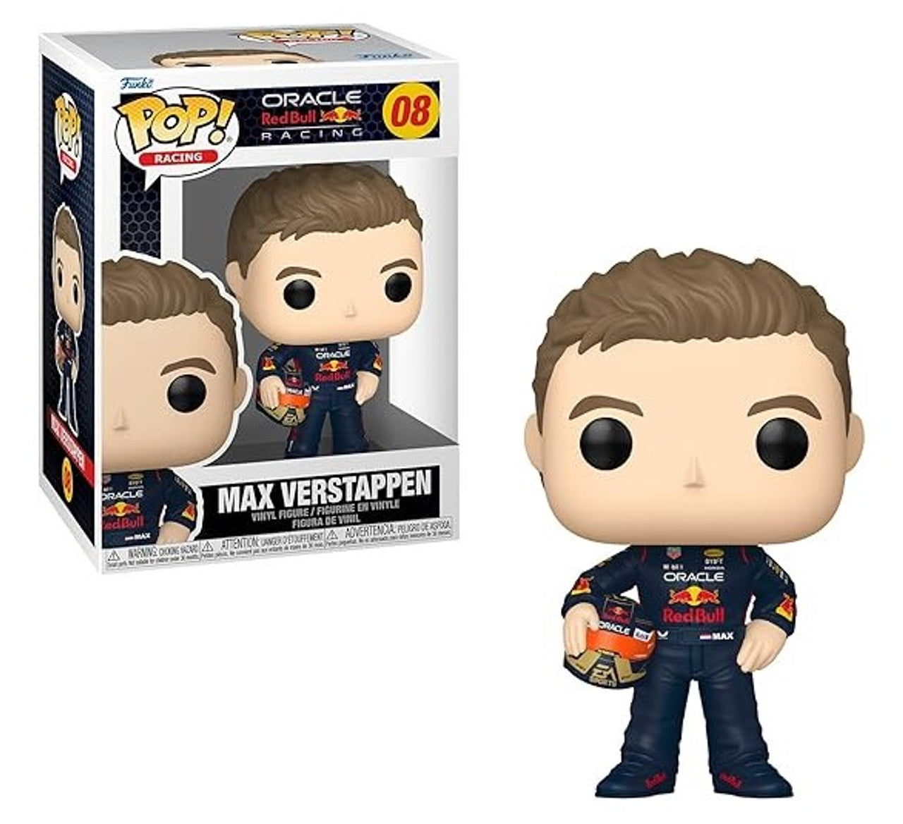 FU80580 Formula 1-Max Verstappen w/Helmet