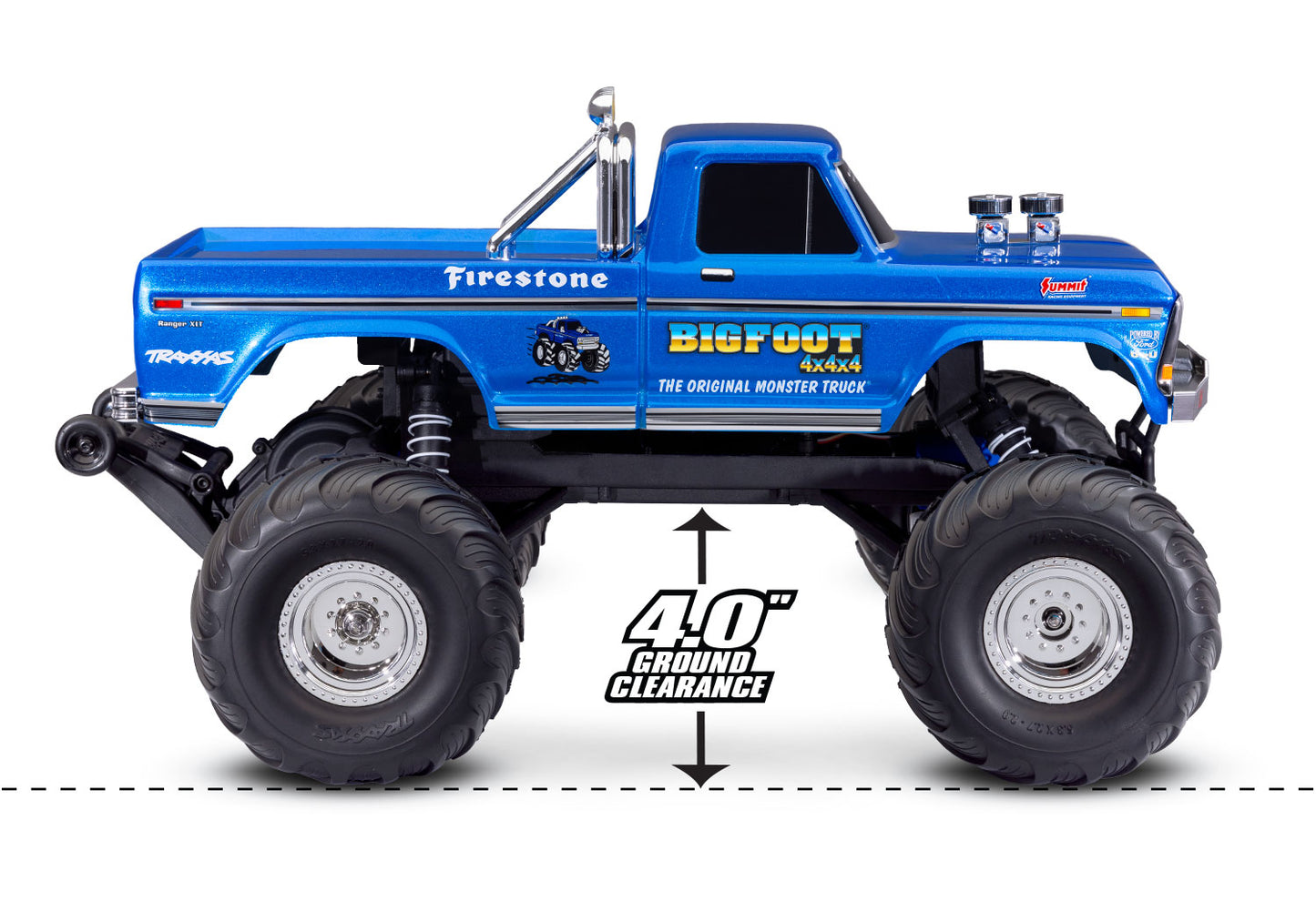36234-8 Big Foot No1 The Original Monster Truck 1/10 Scale 2WD Monster Truck w/ USB-C