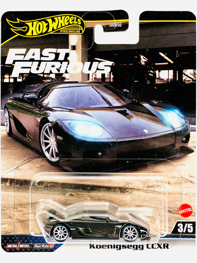 HWJBL88 Hot Wheels Premium Fast & Furious Koenigsegg CCXR