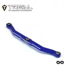 X003KIOK6Z TRX-4M TREAL TRX-4M Front Steering Link, Aluminum 7075 CNC Machined Upgrades for 1/18 TRX4M Defender Bronco-Blue