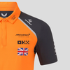 TM9913-088 McLaren F1 Men's 2025 Lando Norris Team Drivers Polo - Papaya