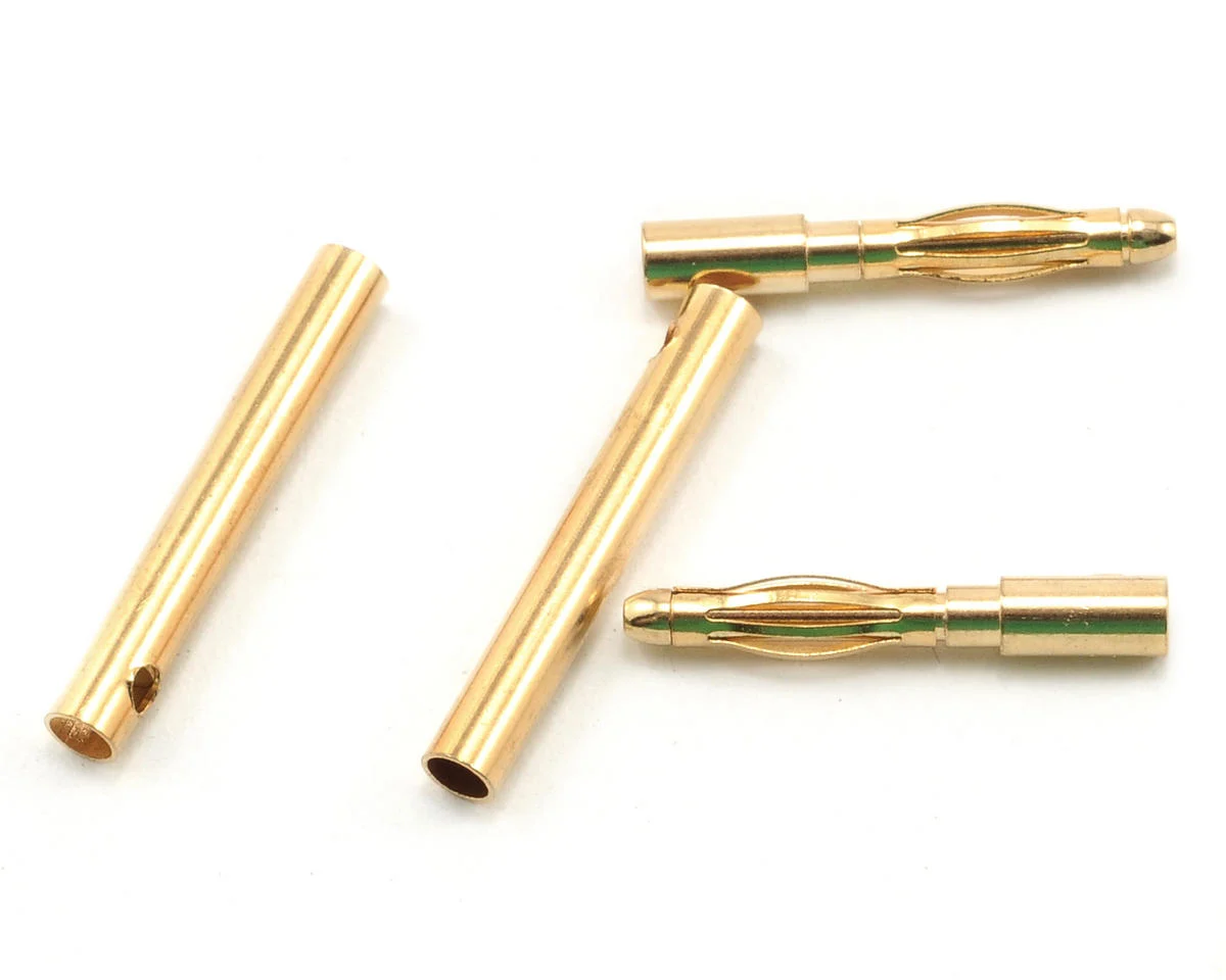 PTK-5000 ProTek RC 2.0mm Gold Plated Inline Connectors (2 Male/2 Female)
