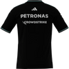 JY2607-XS Mercedes Petronas Formula 1 2025 Men's Team Driver Authentic Jersey - Black
