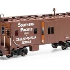 ATH90325 HO Bay Window Caboose, SP #1340