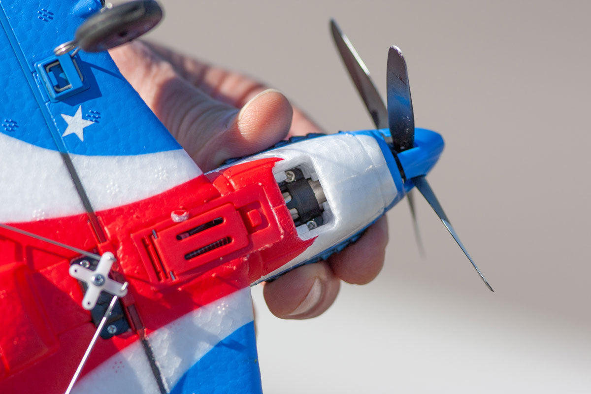 RGRA1300V3  P-51D Miss America Micro RTF Airplane with PASS (Pilot Assist Stability Software) System
