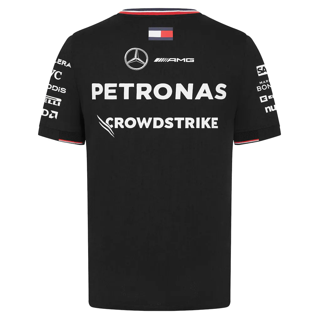 701227950 Men's Mercedes - AMG Petronas F1 Team 2024 Driver T-Shirt