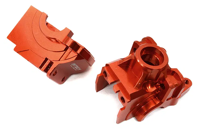 INTC32553RED Billet Machined Front Differential Housing 1/10 4X4