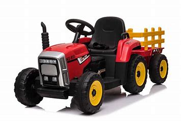 Tractor 12V Ride On RED