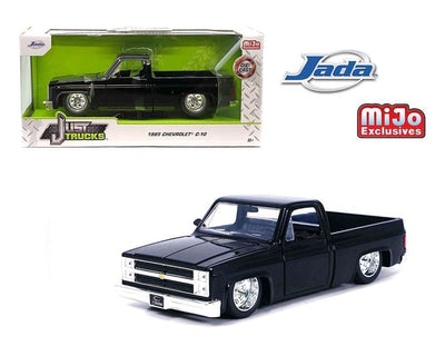 Jada 1:24 JT Chevy 1985 C10 Black Minilite Wheels-Mijo