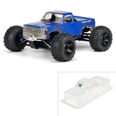 PRO324800 1/8 1980 Chevy Pick-up Clear Body: Monster Truck