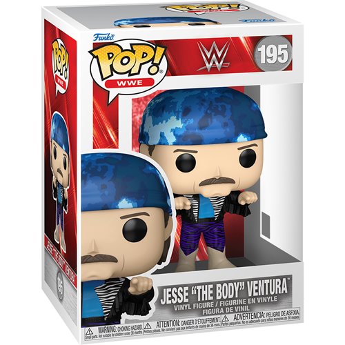 FU90530 WWE Jesse "The Body" Ventura Funko Pop! #195