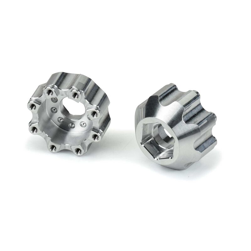 PRO635300 1/8 8x32 to 17mm 1/2" Offset Aluminum Hex Adapters