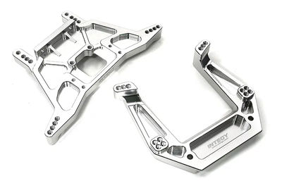 INTC34006SILVER Modified Front & Rear Shock Tower Kit for Traxxas 1/10 2WD