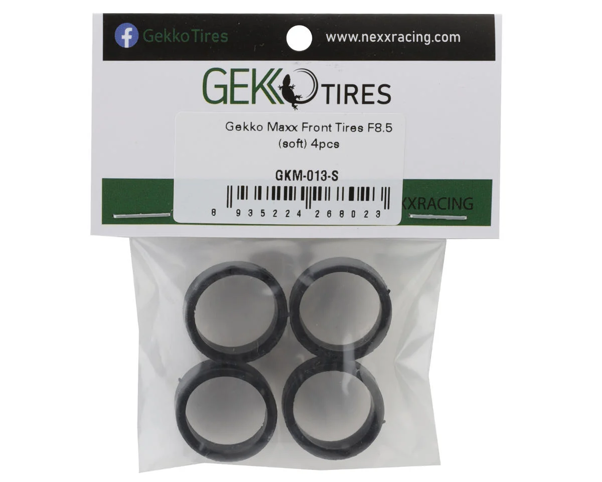 NX-GKM-013-S NEXX Racing Gekko Maxx Front Tires F8.5 (4) (Soft)