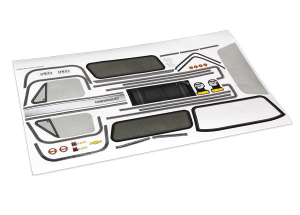 8131 Decal Sheet Chevy