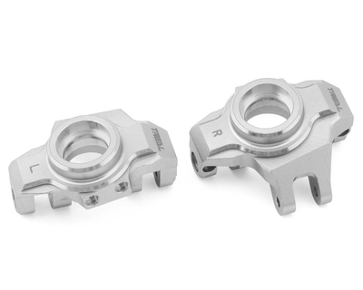 X002W8AR0H Treal Hobby Axial RBX10 Ryft Aluminum Steering Knuckles (Silver) (2)