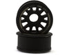 NX-USA-EVO-F+1 NEXX Racing Mini-Z RWD "JUD" EVO Front Threaded Side-Wall Carbon Fiber Rims (1mm Offset) (Black) (2)