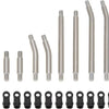 MEUS Racing SCX24 Lexus GX470 High Clearance Links Set for Axial 1/24 RC Crawler (Titanium)