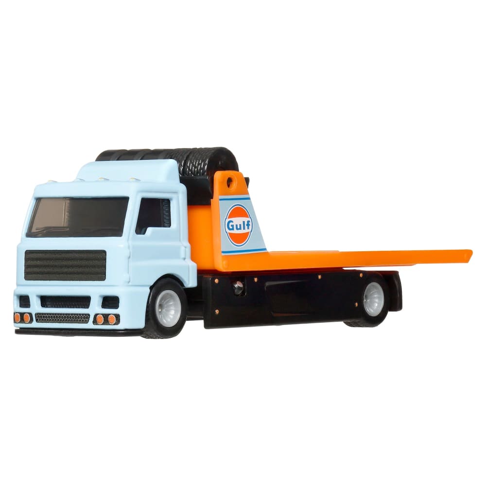 JHW43 HotWheels Premium Collector Display Set 1997 McLaren F1 GTR, Ford Transit SuperVan Ford GT-40, Fleet Street