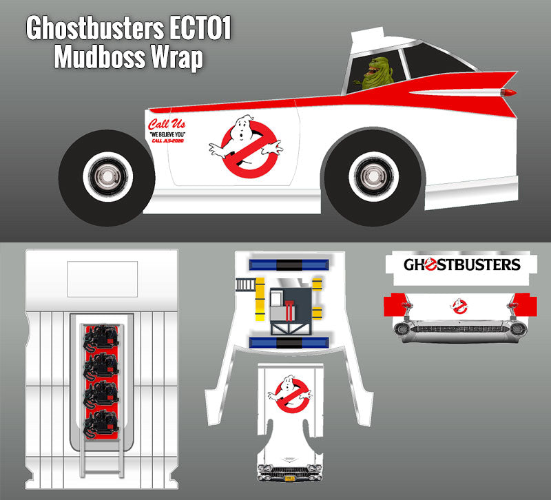 Mudboss Wrap - Salvas Slash Body - Ghost Busters