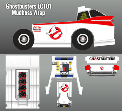 Mudboss Wrap - Salvas Slash Body - Ghost Busters