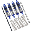HRLTN56DP06 Threaded Aluminum Shocks Full Set Latrax Teton Prerunner