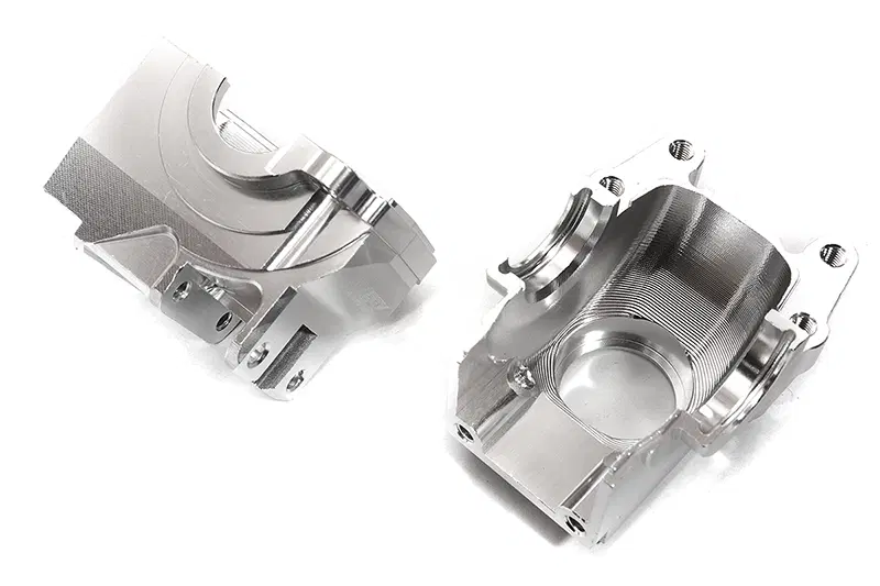 INTC32552SILVER Billet Machined Rear Differential Housing 1/10 4X4