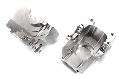 INTC32552SILVER Billet Machined Rear Differential Housing 1/10 4X4