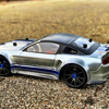 0175 Delta Plastik 1/8 Mustang GT Body - Clear 1.5mm (Fits Slash 4x4)