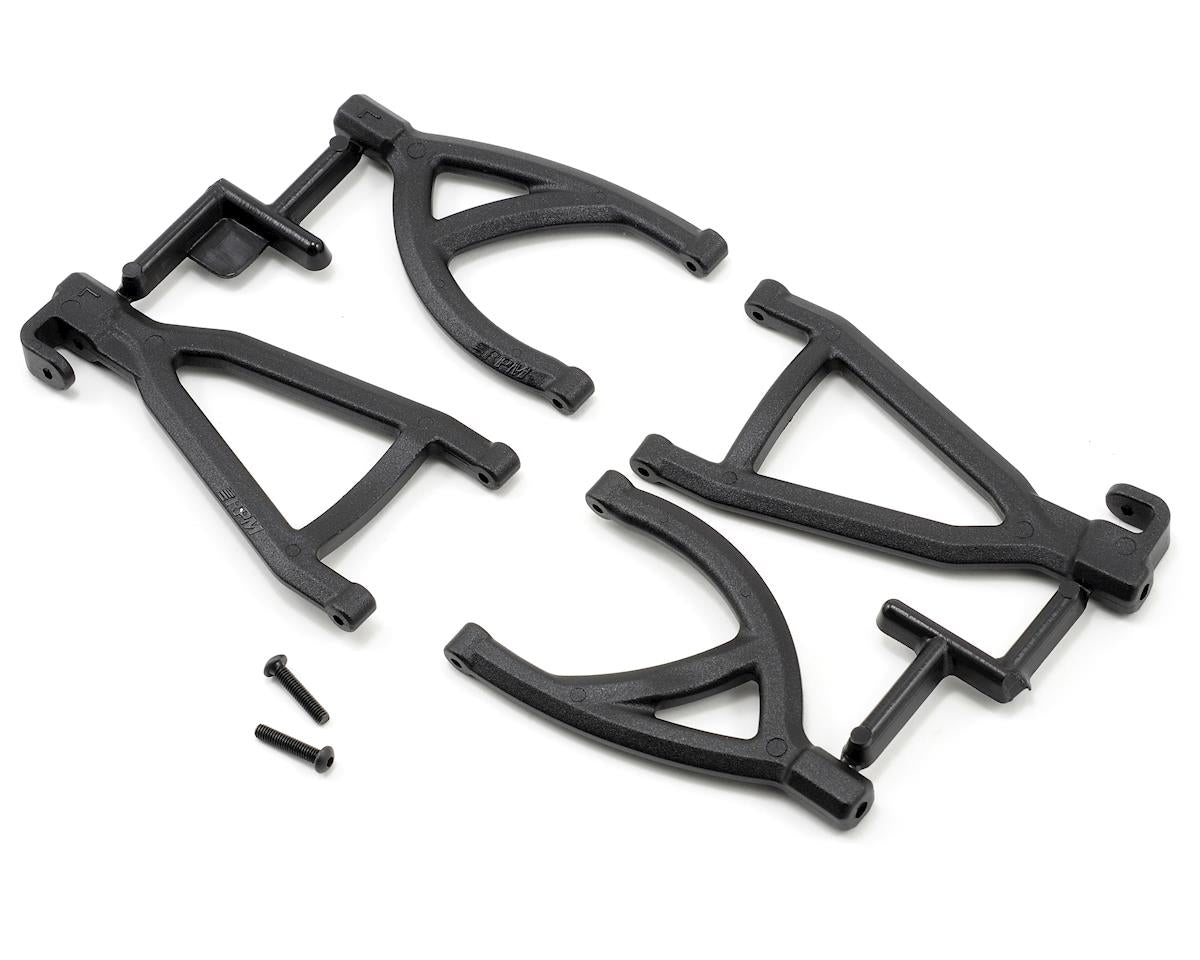 RPM80602 Rear Upper & Lower A-Arms for Traxxas 1/16 E-Revo (Black)