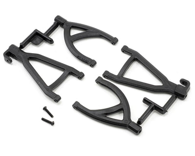 RPM80602 Rear Upper & Lower A-Arms for Traxxas 1/16 E-Revo (Black)