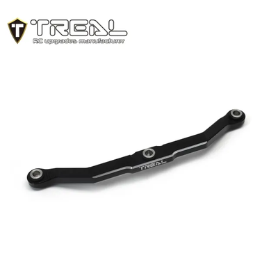X003KIQKAT TREAL TRX-4M Front Steering Link, Aluminum 7075 CNC Machined Upgrades for 1/18 TRX4M Defender Bronco-Black