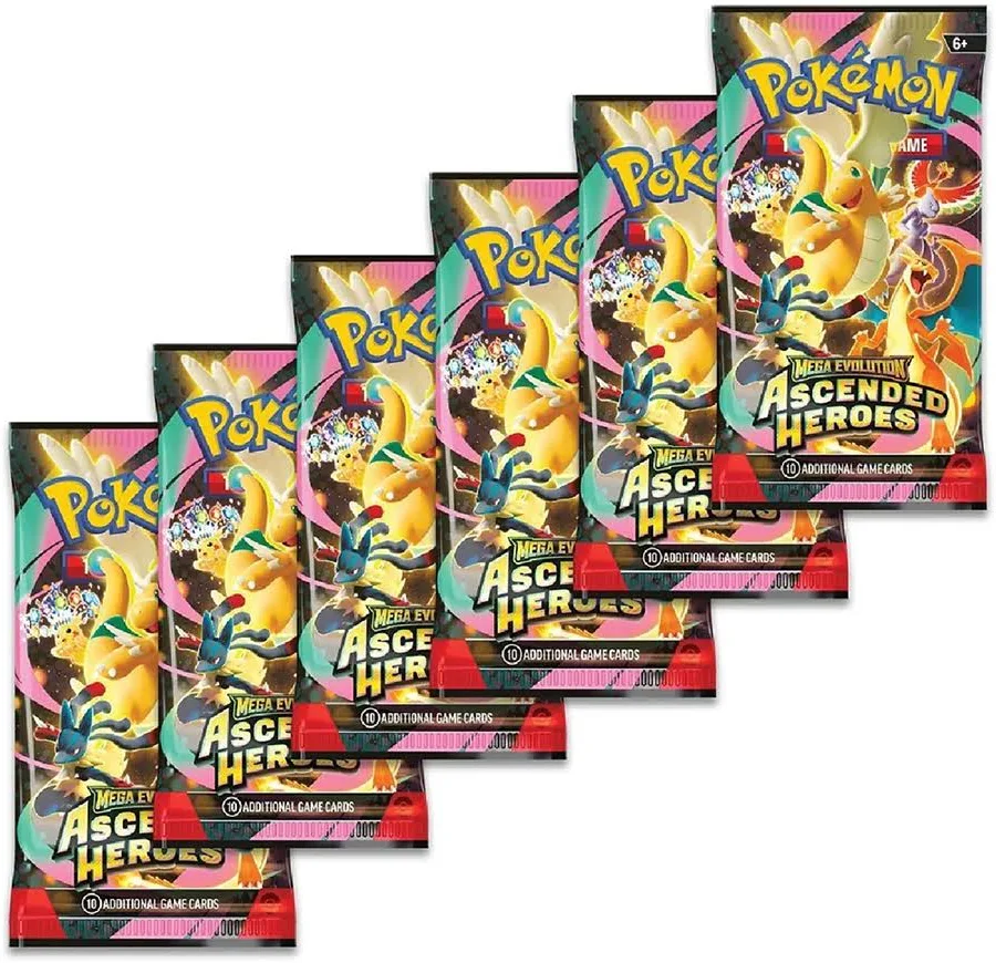 PKU10-10311-113 Pokemon Mega Evolution Ascended Heroes Booster Bundle
