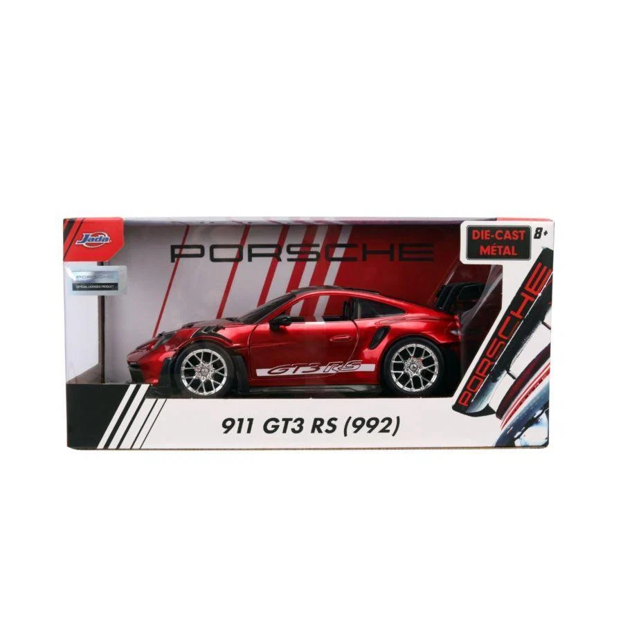 Jada 37809 1:24 Porsche 911 GT3 RS (992) – Red – Hyper-Spec