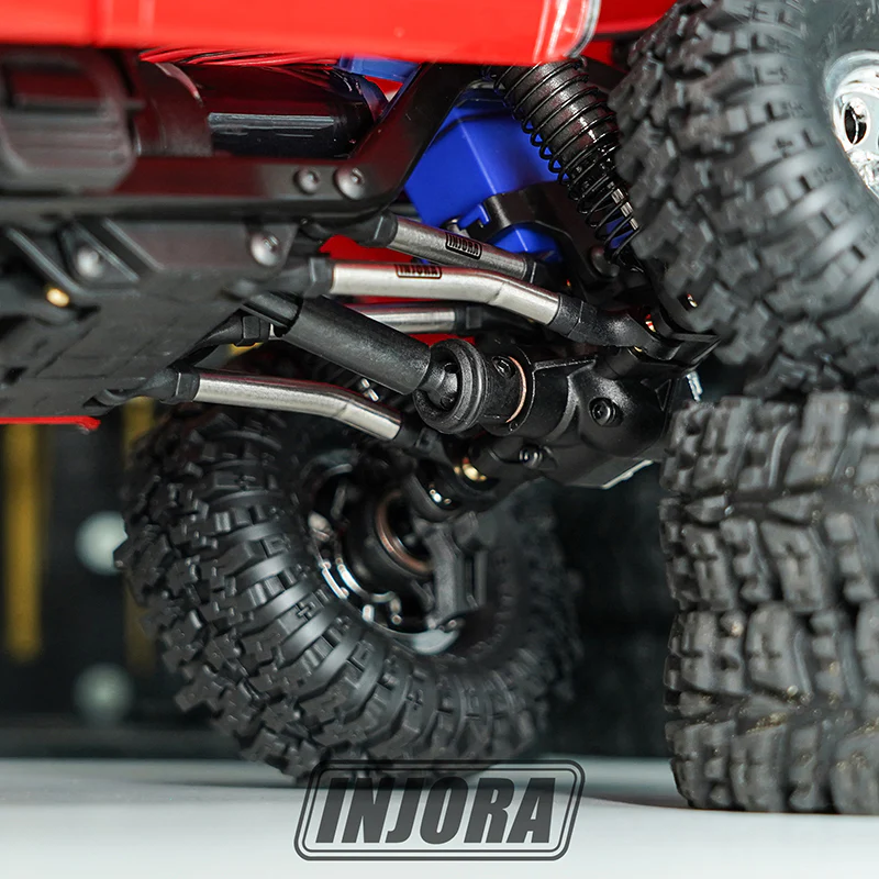 4M-70SR INJORA Stainless Steel High Clearance Links Set for 1/18 TRX4M High Trail K10 F150