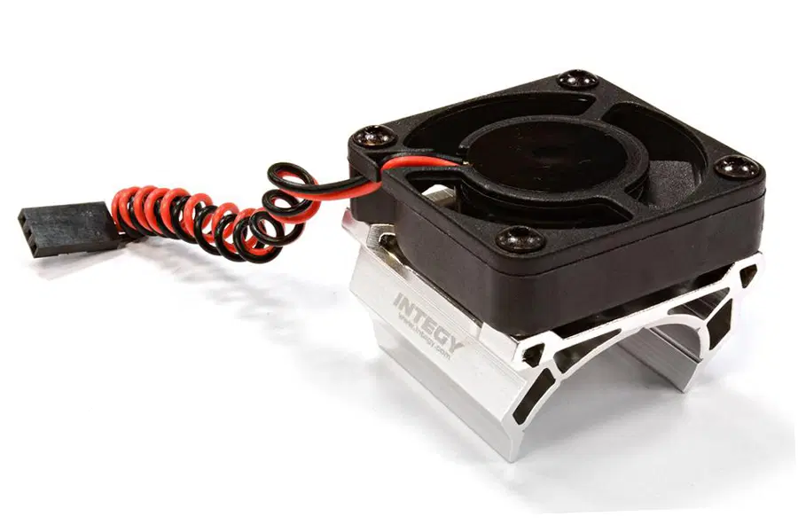 INTC25861SILVER High Speed Cooling Fan+Heatsink Mount 28mm O.D. Motor