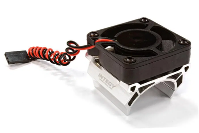 INTC25861SILVER High Speed Cooling Fan+Heatsink Mount 28mm O.D. Motor