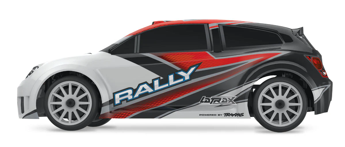 75054-5 Traxxas 1/18 Latrax Rally RTR 4WD Electric Rally Car (Red)