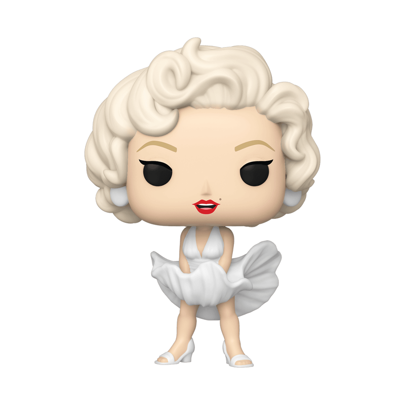 FU46771 Marilyn Monroe White Dress #24