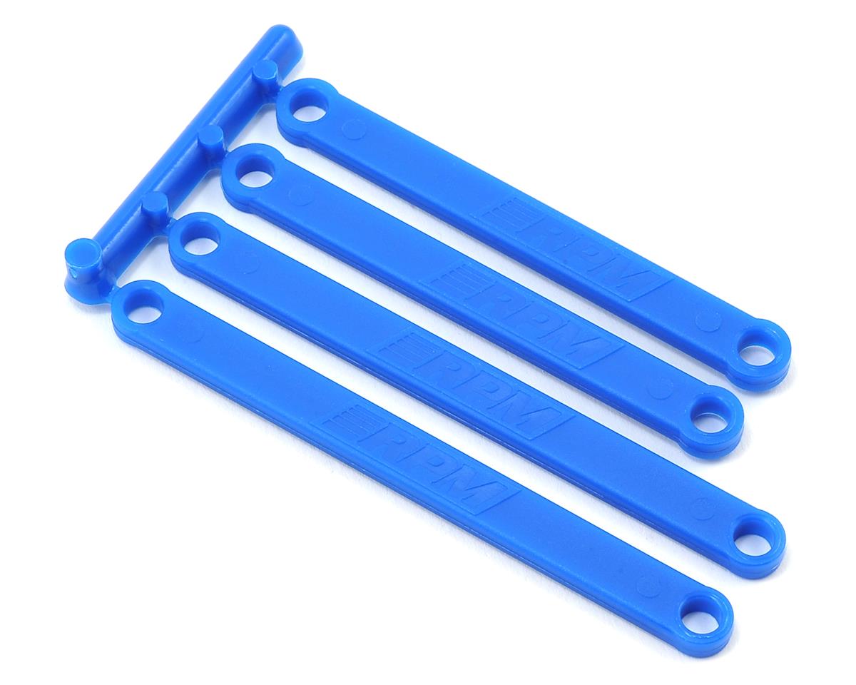 RPM81265 Camber Links for Traxxas Rustler/Stampede (Blue) (4)