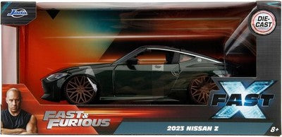 Jada 34791 JD 1:24 F&F F10 X Nissan 2023 Z - Dark Green