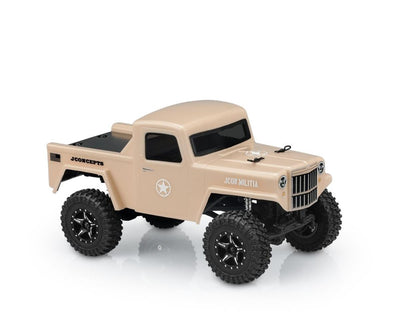 JCO0454 Axial SCX24 JCI Creep Mini Crawler Body (Clear)