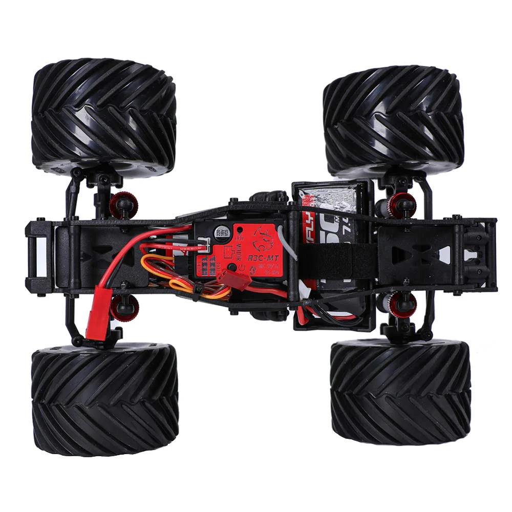 RER33540 Redcat MT-18 1/18 Brushed Electric 4WD Monster Truck - Red