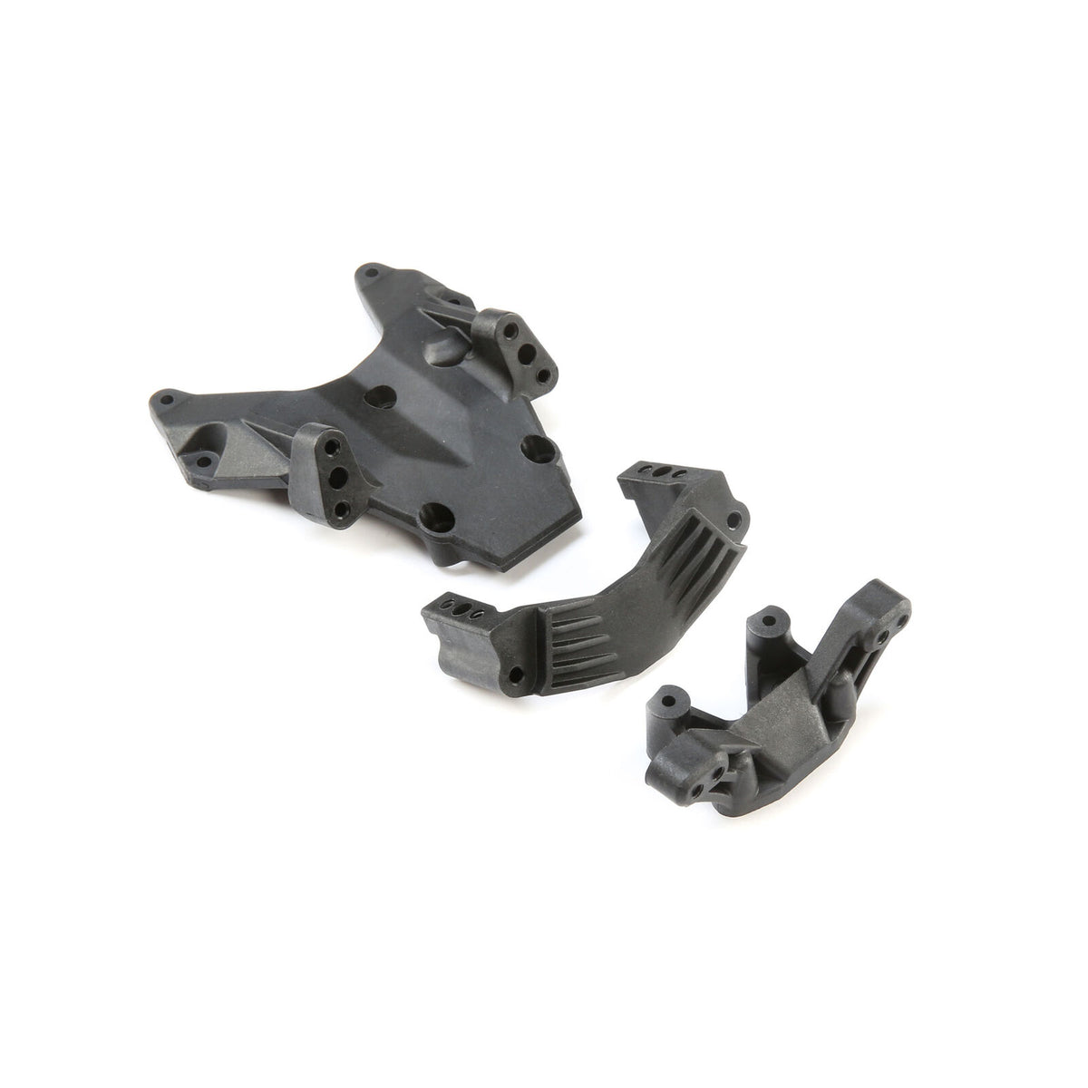 LOS231045 Losi Bulkhead Camber Block & Servo Mount: 22S