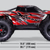 77096-4 XMaxx 8S 4x4 1/6 Scale Brushless Monster Truck With Belted Sledgehammer Tires
