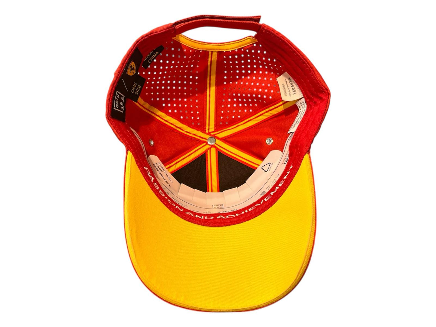 U2750 Scuderia Ferrari Hypercar Le Mans 2024 "50" Team Hat - Red