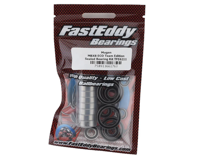 TFE6211 FastEddy Mugen MBX8 ECO Team Edition Sealed Bearing Kit