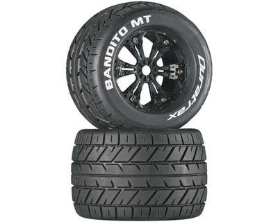 DTXC3574 3.8" Bandito MT 12mm OFFSET Black Mounted Tires