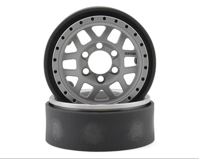 VPS07741 KMC XD229 Machete V2 1.9" Beadlock Crawler Wheels (Clear) (2)